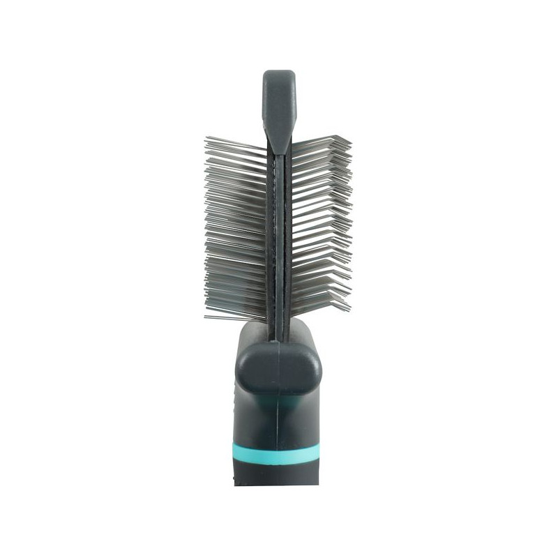 ANAH SLICKER DOUBLE FLEXIBLE L de Zolux - Produit pour animaux dans Brosses pour chiens