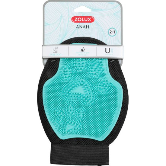 ANAH GANT TOILETT DOUBLE FACE de Zolux - Produit pour animaux dans Brosses pour chiens