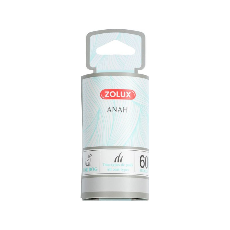 ANAH RECHARGE ROULEAU POILS de Zolux - Produit pour animaux dans Brosses pour chiens