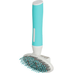 ANAH SLICKER DOUX RETRAC Pour chiot de Zolux - Produit pour animaux dans Brosses pour chiens