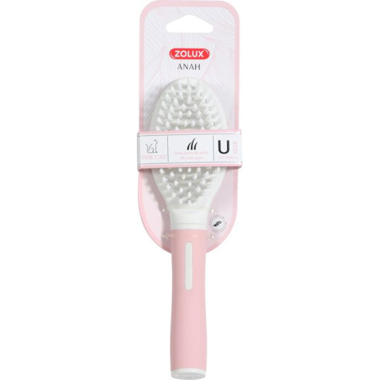 ANAH BROSSE DOUCE Pour chat de Zolux - Produit pour animaux dans Brosses pour chats