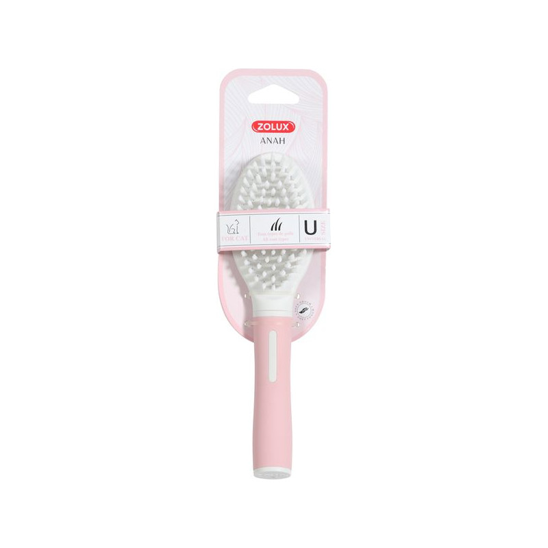 ANAH BROSSE DOUCE Pour chat de Zolux - Produit pour animaux dans Brosses pour chats
