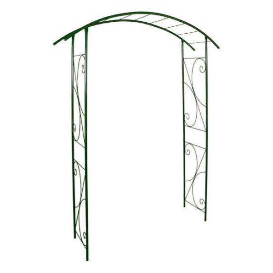 /ARCHE DOUBLE PONT 207CM VERT SAPIN de Louis moulin, décoration pour le jardin dans Arche - arceau