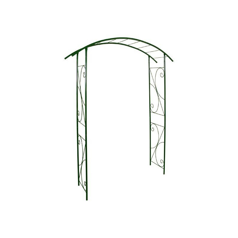 /ARCHE DOUBLE PONT 207CM VERT SAPIN de Louis moulin, décoration pour le jardin dans Arche - arceau