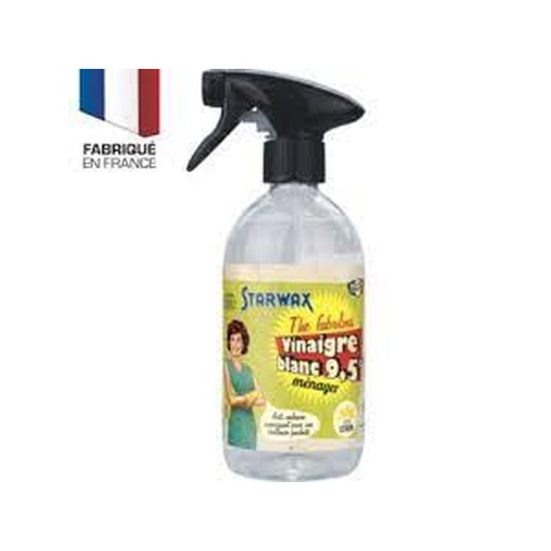 Vinaigre Blanc 9.5° Parfum Citron 500Ml Starwax de Starwax et Briochin - multi-spécialiste de solutions d’entretien dans Entr...
