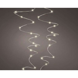 /Guirlande argent/blanc chaud 5.95m-120l de Kaemingk - deco de la maison dans 💡Guirlande et déco électrique