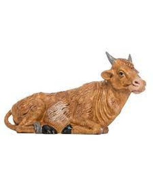 BOEUF 12CM TETL de Déco de Noël - Jardinerie Bordeaux et Libourne dans 👼Crèche