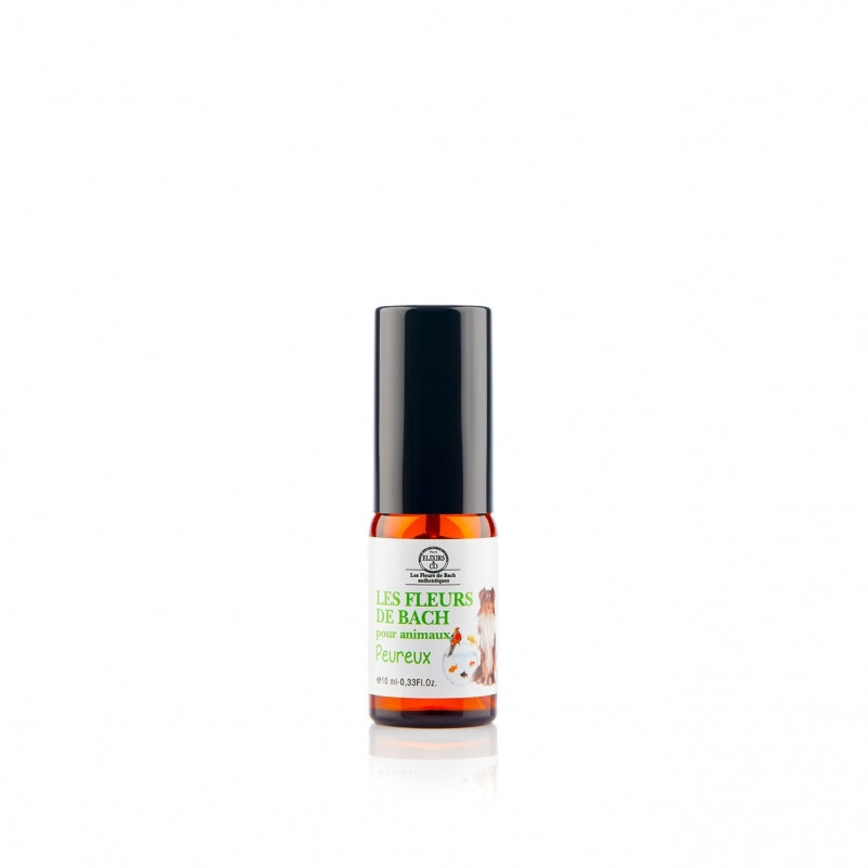 ELIXIR SPRAY 10 ML ANIMAUX PEUREUX de Elixirs & co - fleurs de Bach dans Dressage du chien