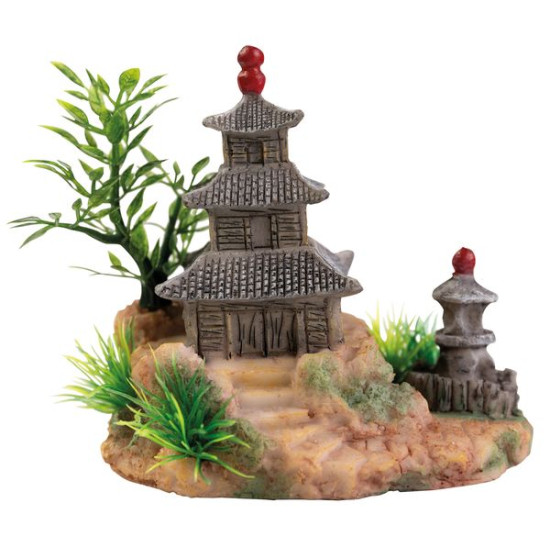 DECO TEMPLE 1 de Superfish - Aquadistri - accessoires pour aquarium et bassin dans Plantes d'aquarium