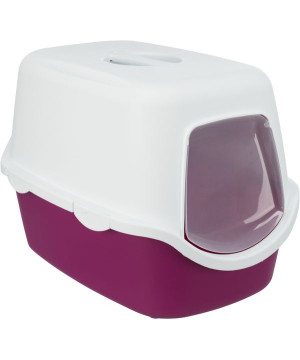 Bac à litière vico + couvercle 40x40x56 cm rose de Trixie - Produit pour animaux dans Maison de toilette pour chats