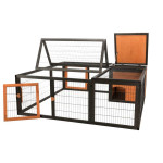 Enclos avec couverture en bois 150x53x150cm de Trixie - Produit pour animaux dans Cages pour rongeurs