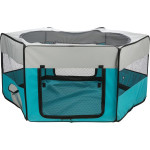 Enclos Lapins Nains 150X65Cm. Turquoise/Gris de Trixie - Produit pour animaux dans Cages pour rongeurs