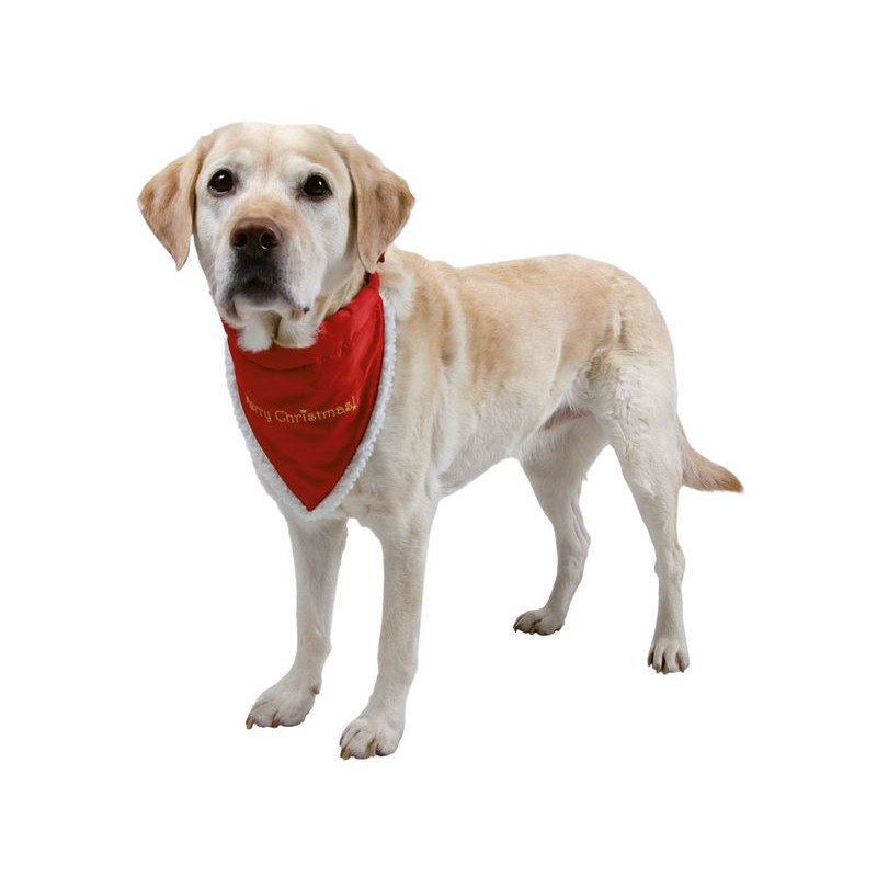 collier Necki+bandana M 37-47cm/20mm Noel de Trixie - Produit pour animaux dans Colliers pour chien