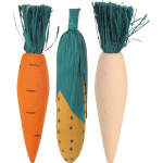 Set Grignoter. Bois/Paille. 10Cm X3 de Trixie - Produit pour animaux dans Accessoires pour rongeurs
