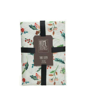/NAPPE IMPRIME FEUILLES 140X180 de Kaemingk - deco de la maison dans 🍽️Décoration de table de Noël