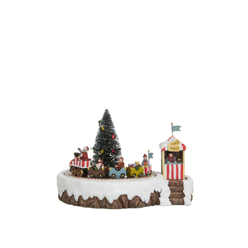 TRAIN DE FOIRE de Edelman - deco maison et noël dans 👼Crèche