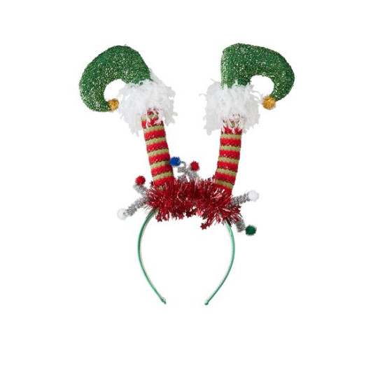 DIADEME ELFE ROUGE H36 de Edelman - deco maison et noël dans 🎄Décoration de Noël