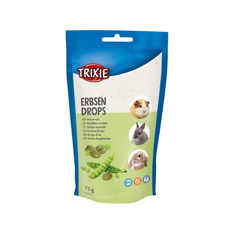 Pastilles Au Pois. 75 G de Trixie - Produit pour animaux dans Nourriture pour rongeurs