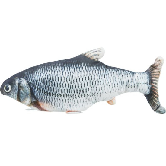 Poisson Frétillant. En Tissu. Catnip. 30Cm de Trixie - Produit pour animaux dans Jouets pour chats