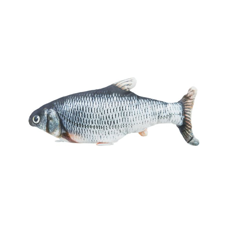 Poisson Frétillant. En Tissu. Catnip. 30Cm de Trixie - Produit pour animaux dans Jouets pour chats