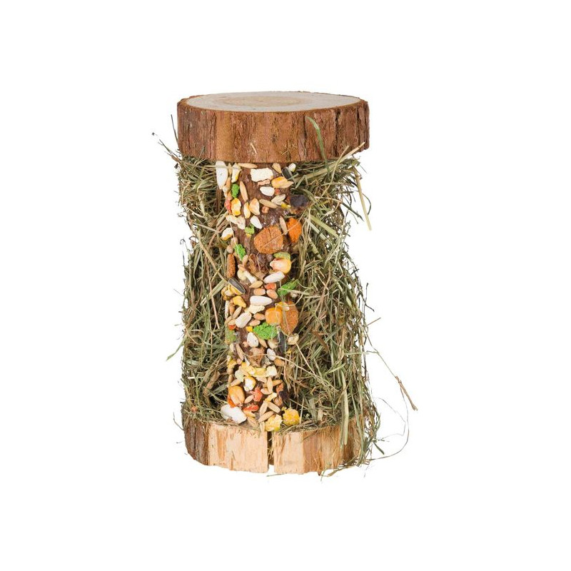 Tour avec foin 13x17x13cm 110 g de Trixie - Produit pour animaux dans Nourriture pour rongeurs