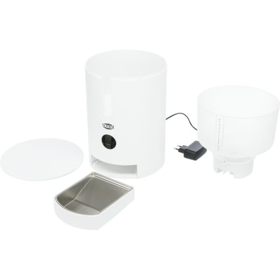 /Distributeur auto croquette tx9 2.8lcm blanc de Trixie - Produit pour animaux dans Gamelles, distributeurs et fontaines pour...