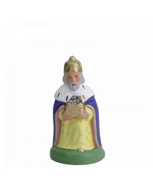 ROI MAGE GASPARD 7CM de Santons de Provence Escoffier dans ⛲Santons de Provence