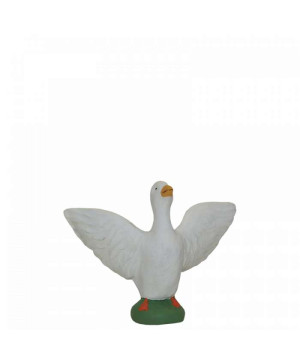 Oie ailes ouvertes de Santons de Provence Escoffier dans ⛲Santons de Provence