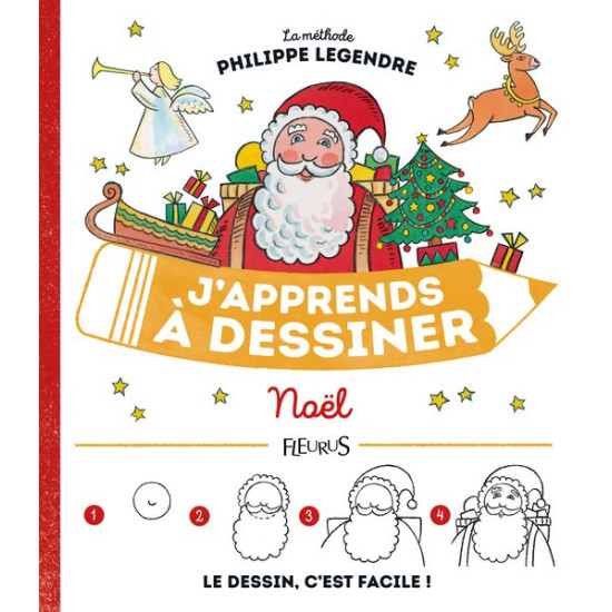 J'APPRENDS A DESSINER NOEL de Dilisco - Librairie dans 📗Livre de Noël