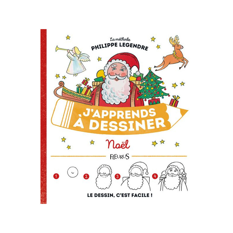 J'APPRENDS A DESSINER NOEL de Dilisco - Librairie dans 📗Livre de Noël
