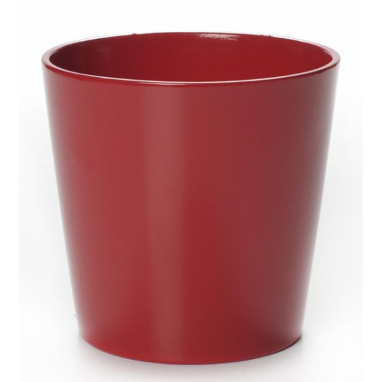 Cache pot d25 h24 cm ceramique rouge alysse de Pot et Deco - poterie céramique de qualité dans Produits désactivés