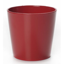 Cache pot d25 h24 cm ceramique rouge alysse de Pot et Deco - poterie céramique de qualité dans Produits désactivés