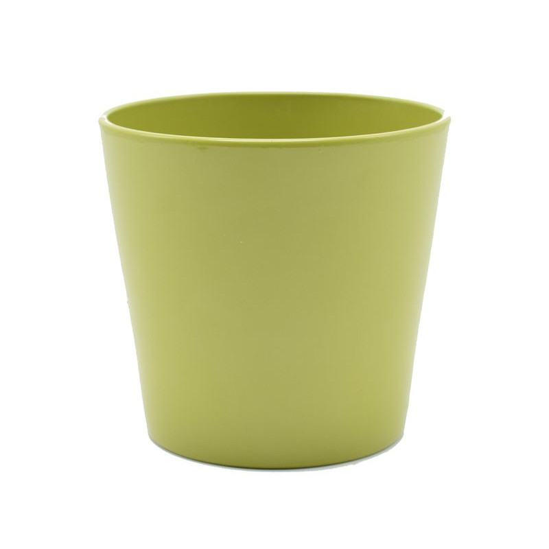 CP D15.5 H16 CERAMIQUE OLIVE de Pot et Deco - poterie céramique de qualité dans Caches pots- jardinieres- paniers en Rotin