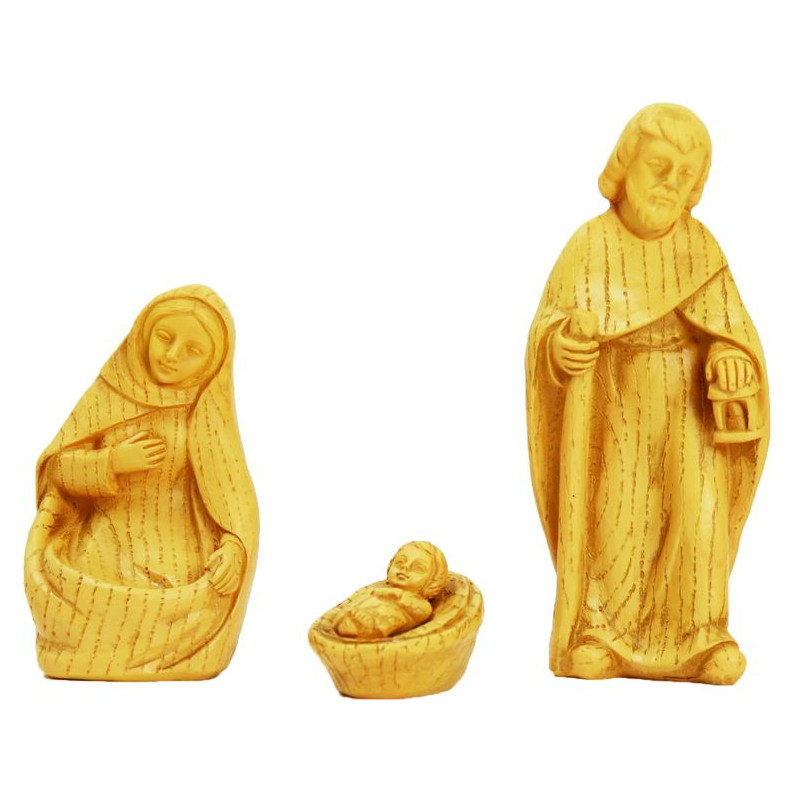 FIGURINES NATIVITE MODERNE X15 10CM de Dekoproject - Décoration de Noël en résine dans ⛲Santons de Provence