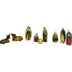 FIGURINES DE LA NATIVITE 8CM de Dekoproject - Décoration de Noël en résine dans ⛲Santons de Provence