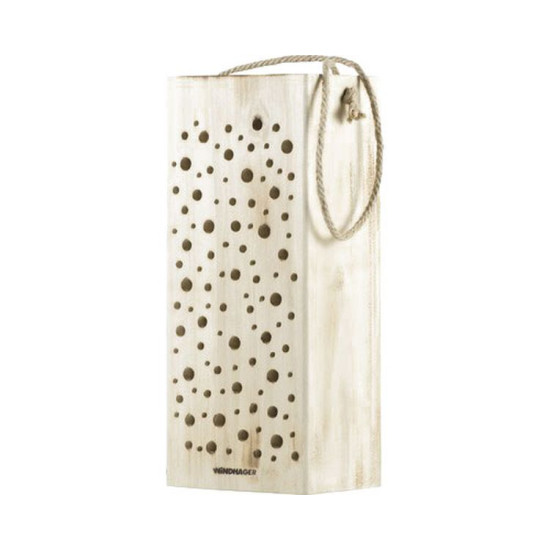 Bois à nicher pour abeilles sauvages de Windhager - Accessoires de jardin dans 🐞 Abri à insectes