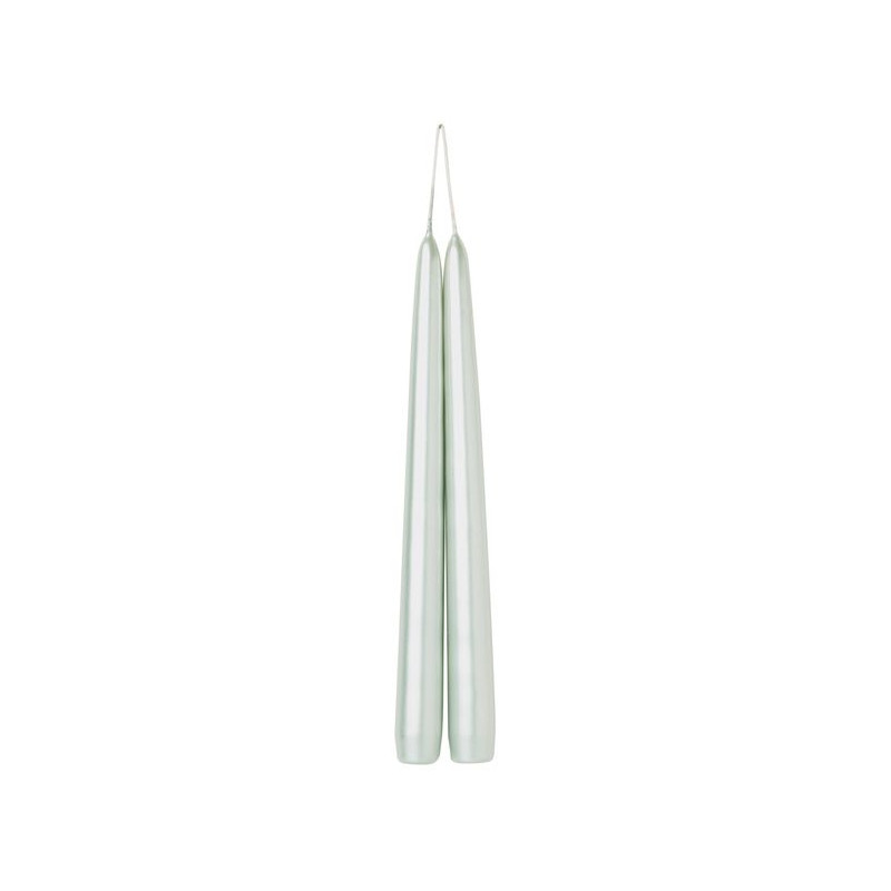 BOUGIEX2 ARGENT 24CM de Home and table dans 🕯️ Bougies et encens