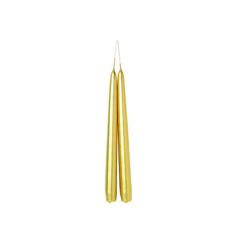 BOUGIEX2 OR 24CM de Home and table dans 🕯️ Bougies et encens