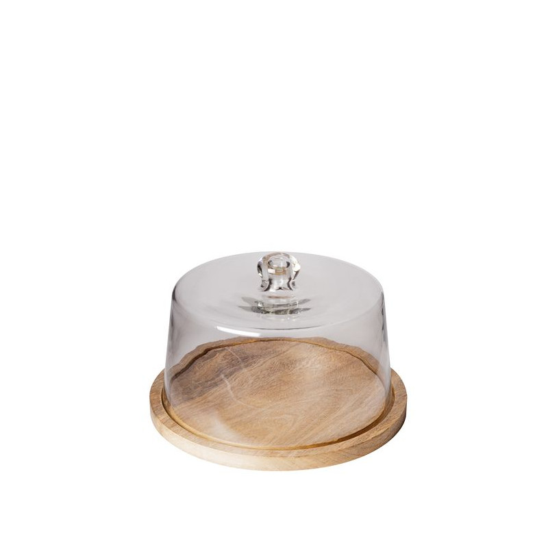 PLATEAU ROND A/CLOCHE VERRE D22 de Chehoma dans 🍽️ Cuisine