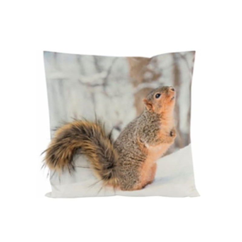 COUSSIN EICHHORNCHEN 45X45 de Hoff - Décoration de la maison dans 🛋️Coussin et plaid de Noël