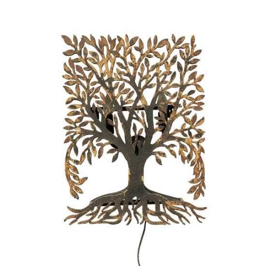 /APPLIQUE ARBRE DE VIE PATINE MARRON de Chehoma dans Sculpture et sujet