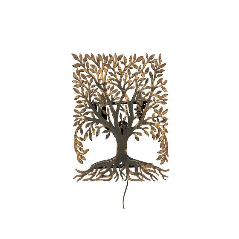 /APPLIQUE ARBRE DE VIE PATINE MARRON de Chehoma dans Sculpture et sujet