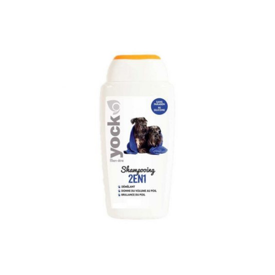 SHAMPOOING 2 EN 1 1L YOCK de Croquettes YOCK pas cher dans Shampooing pour chien