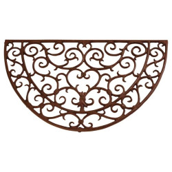 Paillasson demi-rond en fonte de Esschert design - deco maison et jardin dans Tapis - paillasson - Nappe - Rideau