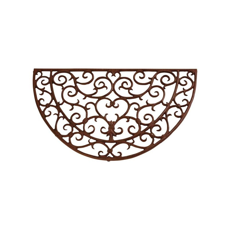 Paillasson demi-rond en fonte de Esschert design - deco maison et jardin dans Tapis - paillasson - Nappe - Rideau