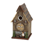 Nichoir horloge coucou de Esschert design - deco maison et jardin dans Nichoirs, Mangeoires et accessoires