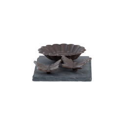 /Bain oiseau sr ardoise oiseau/papil de Esschert design - deco maison et jardin dans Oiseaux du jardin