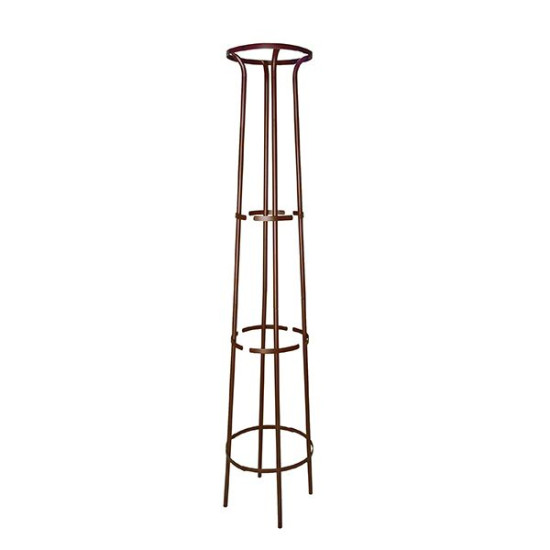 Tuteur colonne fer vieilli 44x200cm de Louis moulin, décoration pour le jardin dans Tuteur pour plante