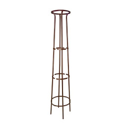 Tuteur colonne fer vieilli 44x200cm de Louis moulin, décoration pour le jardin dans Tuteur pour plante