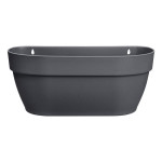 Vibia Campana Mural 35Cm Anthracite -Elho de Elho - Pot en plastique de qualité dans Jardinieres